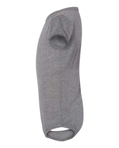 Bella + Canvas 134B Infant Triblend Short-Sleeve One-Piece #color_GREY TRIBLEND