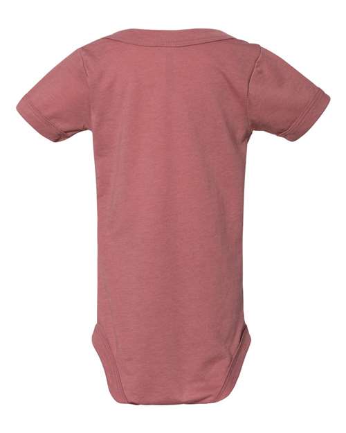 Bella + Canvas 134B Infant Triblend Short-Sleeve One-Piece #color_MAUVE TRIBLEND