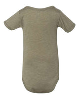 Bella + Canvas 134B Infant Triblend Short-Sleeve One-Piece #color_OLIVE TRIBLEND