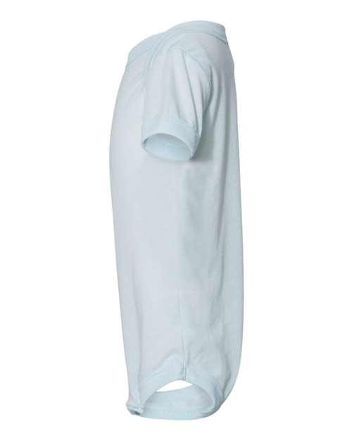Bella + Canvas 134B Infant Triblend Short-Sleeve One-Piece #color_ICE BLUE TRIBLND
