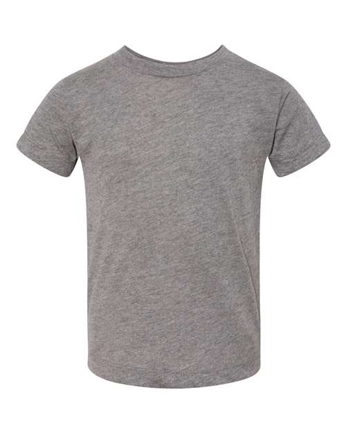 Bella + Canvas 3413T Toddler Triblend Short-Sleeve T-Shirt #color_GREY TRIBLEND