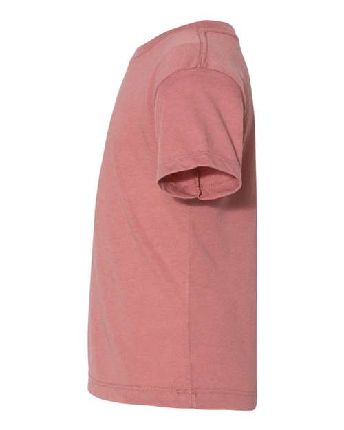 Bella + Canvas 3413T Toddler Triblend Short-Sleeve T-Shirt #color_MAUVE TRIBLEND