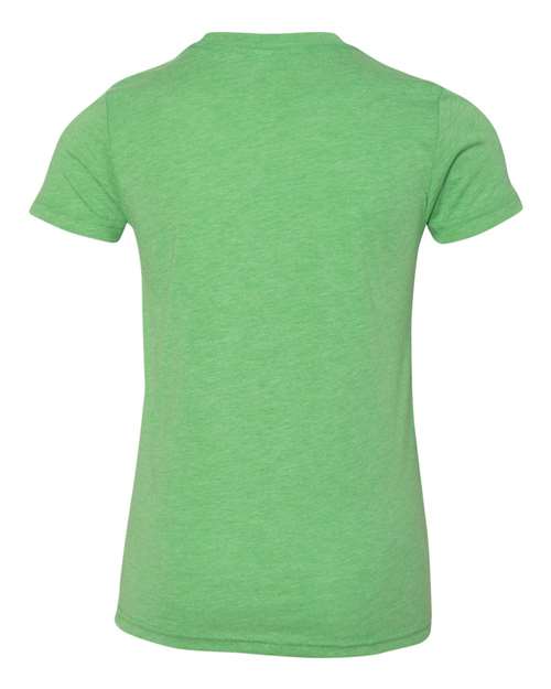 Bella + Canvas 3413Y Youth Triblend Short-Sleeve T-Shirt #color_GREEN TRIBLEND