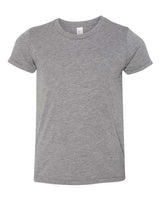 Bella + Canvas 3413Y Youth Triblend Short-Sleeve T-Shirt #color_GREY TRIBLEND