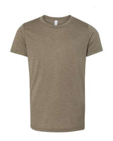 Bella + Canvas 3413Y Youth Triblend Short-Sleeve T-Shirt #color_OLIVE TRIBLEND