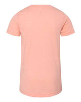 Bella + Canvas 3413Y Youth Triblend Short-Sleeve T-Shirt #color_PEACH TRIBLEND