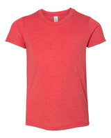Bella + Canvas 3413Y Youth Triblend Short-Sleeve T-Shirt #color_RED TRIBLEND