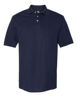 Jerzees 443MR Adult Piqu Polo #color_J NAVY