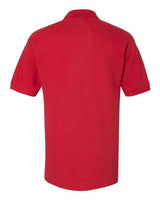 Jerzees 443MR Adult Piqu Polo #color_TRUE RED