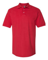 Jerzees 443MR Adult Piqu Polo #color_TRUE RED