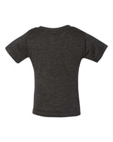Bella + Canvas 3413B Infant Triblend Short Sleeve T-Shirt #color_CHAR BLACK TRIB