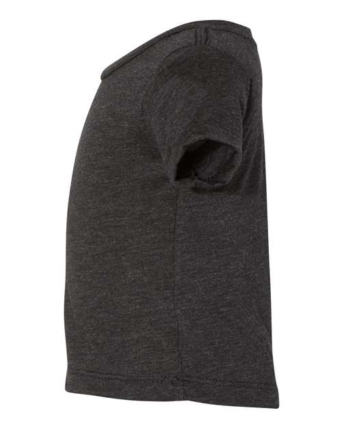 Bella + Canvas 3413B Infant Triblend Short Sleeve T-Shirt #color_CHAR BLACK TRIB