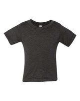 Bella + Canvas 3413B Infant Triblend Short Sleeve T-Shirt #color_CHAR BLACK TRIB