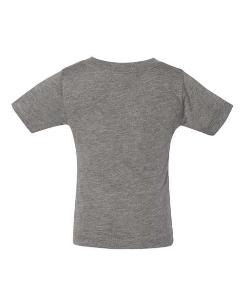 Bella + Canvas 3413B Infant Triblend Short Sleeve T-Shirt #color_GREY TRIBLEND