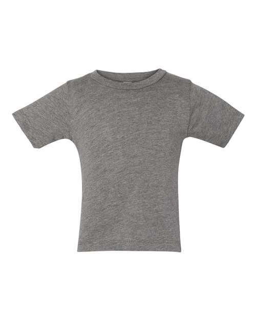 Bella + Canvas 3413B Infant Triblend Short Sleeve T-Shirt #color_GREY TRIBLEND