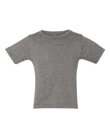 Bella + Canvas 3413B Infant Triblend Short Sleeve T-Shirt #color_GREY TRIBLEND