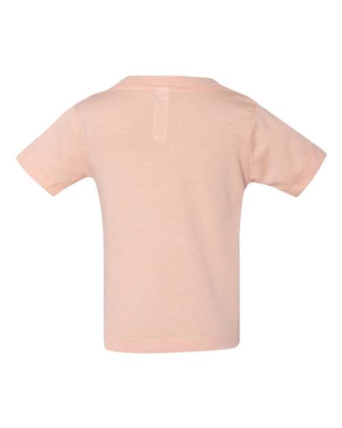 Bella + Canvas 3413B Infant Triblend Short Sleeve T-Shirt #color_PEACH TRIBLEND