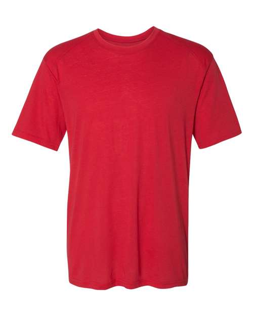 Badger 4940 Triblend Performance T-Shirt #color_Red