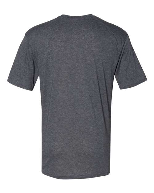 Badger 4940 Triblend Performance T-Shirt #color_Navy Heather
