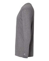 Badger 4944 Triblend Performance Long Sleeve T-Shirt #color_Graphite Heather