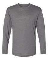 Badger 4944 Triblend Performance Long Sleeve T-Shirt #color_Graphite Heather