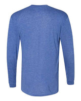 Badger 4944 Triblend Performance Long Sleeve T-Shirt #color_Royal Heather