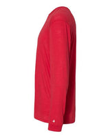 Badger 4944 Triblend Performance Long Sleeve T-Shirt #color_Red