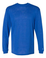 Badger 4944 Triblend Performance Long Sleeve T-Shirt #color_Royal
