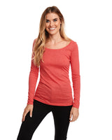 Next Level 6731 Ladies' Triblend Long-Sleeve Scoop