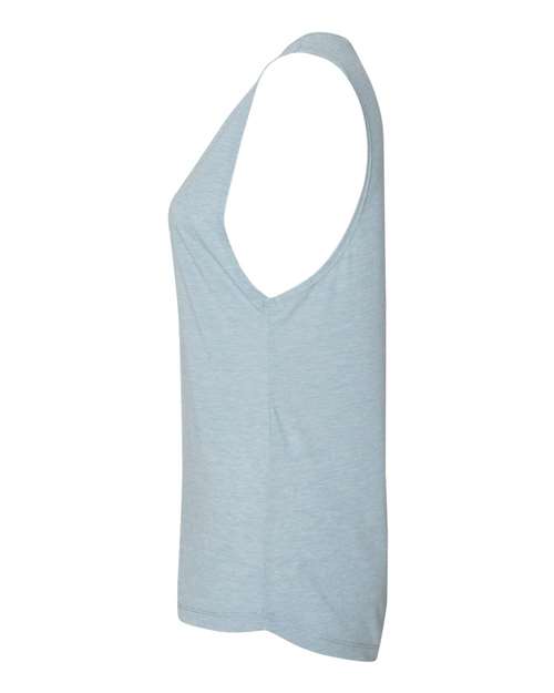 Next Level N5013 Ladies' Festival Muscle Tank #color_STONEWASH DENIM
