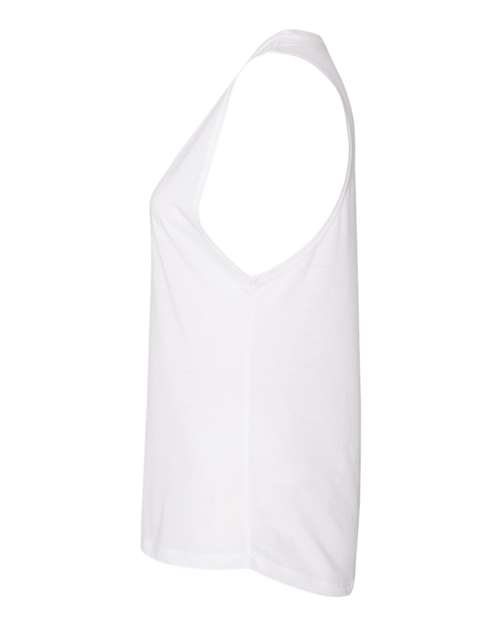 Next Level N5013 Ladies' Festival Muscle Tank #color_WHITE