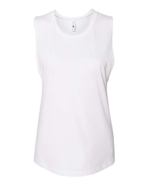 Next Level N5013 Ladies' Festival Muscle Tank #color_WHITE