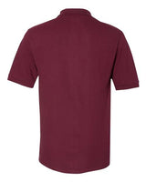 Jerzees 443MR Adult Piqu Polo #color_MAROON