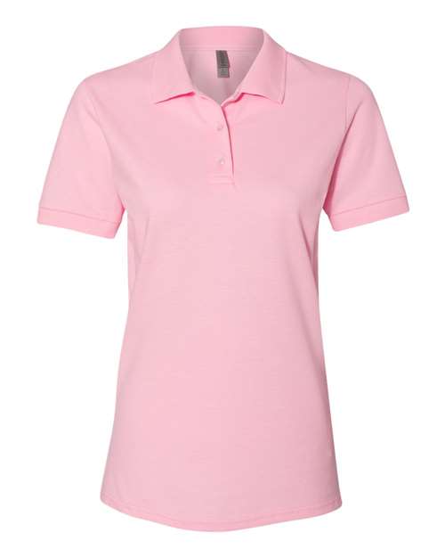 Jerzees 443WR Ladies' Premium 100% Ringspun Cotton Piqu Polo #color_CLASSIC PINK