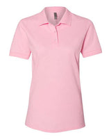 Jerzees 443WR Ladies' Premium 100% Ringspun Cotton Piqu Polo #color_CLASSIC PINK