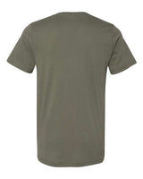 Bella + Canvas 3005 Unisex Jersey Short-Sleeve V-Neck T-Shirt #color_MILITARY GREEN