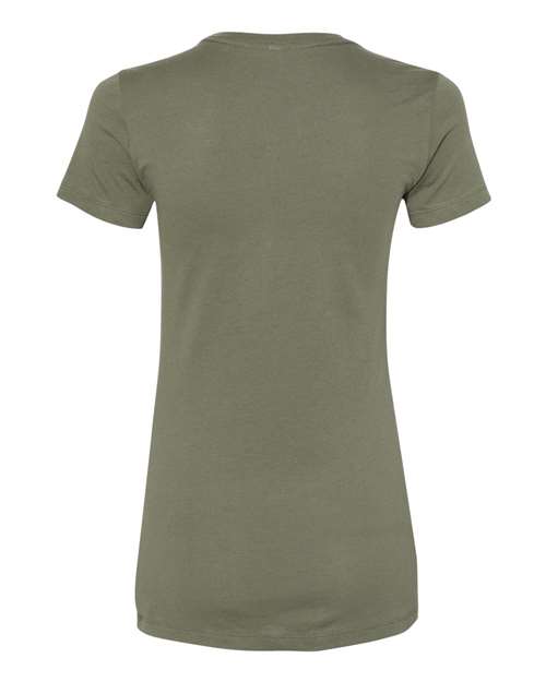 Bella + Canvas 6004 Ladies' Slim Fit T-Shirt #color_MILITARY GREEN