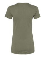 Bella + Canvas 6004 Ladies' Slim Fit T-Shirt #color_MILITARY GREEN