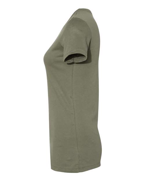 Bella + Canvas 6004 Ladies' Slim Fit T-Shirt #color_MILITARY GREEN