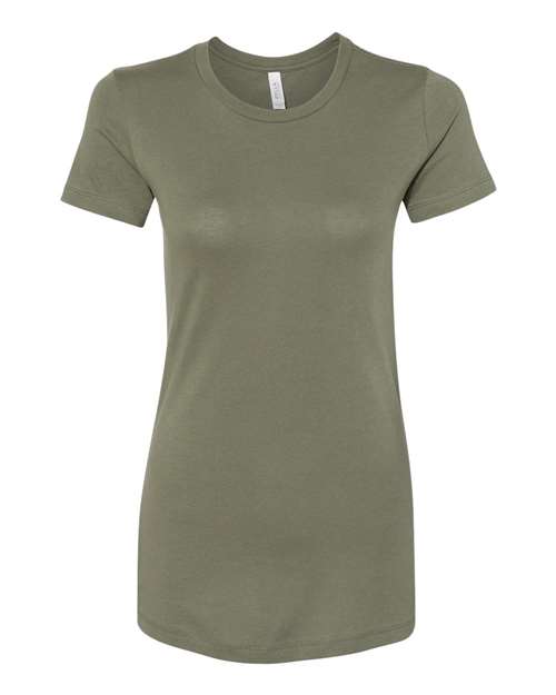 Bella + Canvas 6004 Ladies' Slim Fit T-Shirt #color_MILITARY GREEN