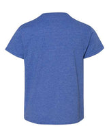 Gildan G800B Youth 50/50 T-Shirt #color_HTHR SPORT ROYAL