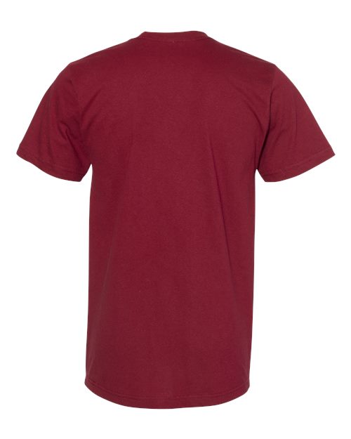 American Apparel 2001W Unisex Fine Jersey Short-Sleeve T-Shirt #color_CRANBERRY