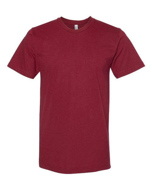 American Apparel 2001W Unisex Fine Jersey Short-Sleeve T-Shirt #color_CRANBERRY