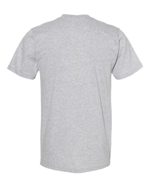 American Apparel 2001W Unisex Fine Jersey Short-Sleeve T-Shirt #color_HEATHER GREY