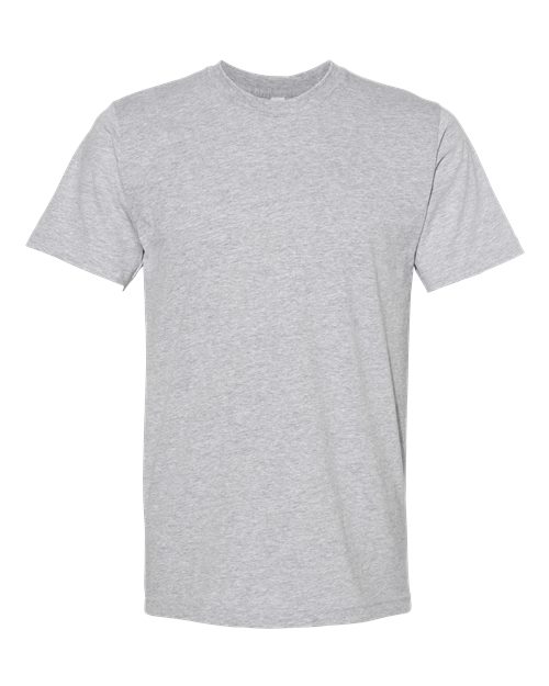 American Apparel 2001W Unisex Fine Jersey Short-Sleeve T-Shirt #color_HEATHER GREY