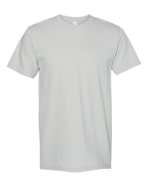 American Apparel 2001W Unisex Fine Jersey Short-Sleeve T-Shirt #color_NEW SILVER