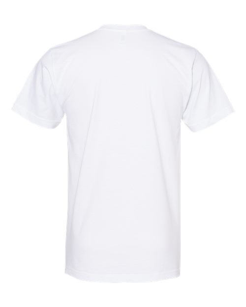 American Apparel 2001W Unisex Fine Jersey Short-Sleeve T-Shirt #color_WHITE