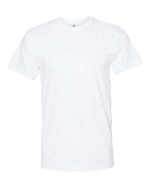 American Apparel 2001W Unisex Fine Jersey Short-Sleeve T-Shirt #color_WHITE