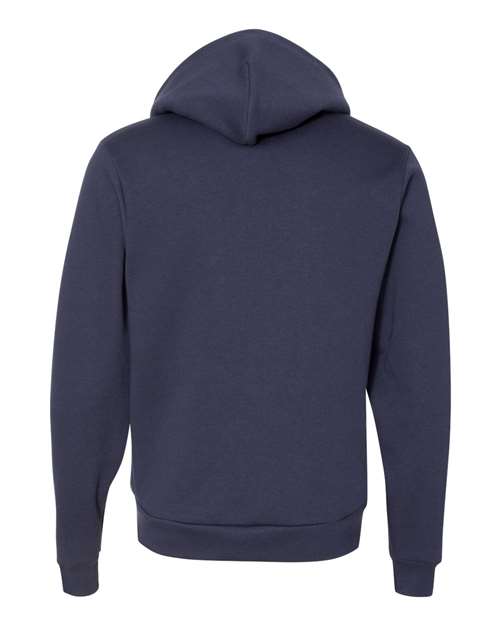 American Apparel F497 Unisex Flex Fleece USA Made Zip Hoodie #color_NAVY