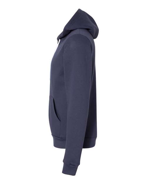 American Apparel F497 Unisex Flex Fleece USA Made Zip Hoodie #color_NAVY